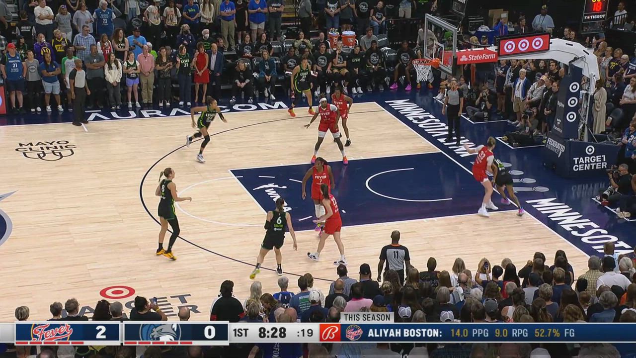 Minnesota Lynx Top Plays vs. Indiana Fever